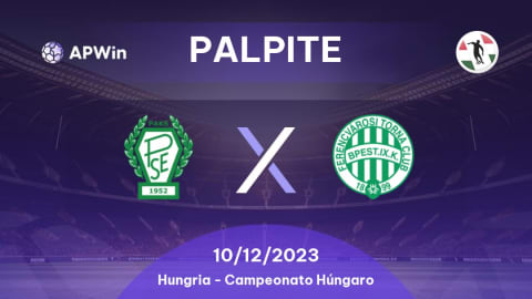 Paksi FC x Ferencvárosi TC 10/12/2023 na Campeonato Nacional I