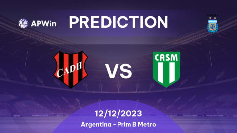 CA Douglas Haig vs CA San Miguel Prediction, Odds & Betting Tips 12/12/2023