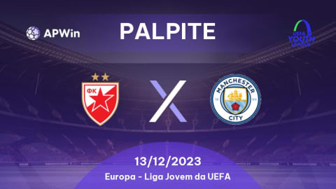 Palpite: Crvena Zvezda U19 vs Manchester City U19 13/12