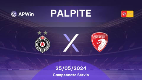 Partizan Belgrado vs FK Radnicki 1923 Predição, probabilidades e resultados  Dicas de Apostas 16/12/2023