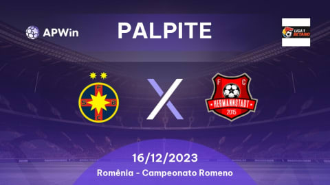 Palpite FCSB x Hermannstadt 2023/2024