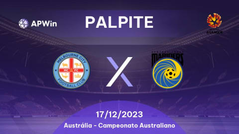 Futebol Ao Vivo Grátis, Melbourne City vs Central Coast