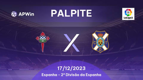 Palpite Racing de Ferrol x Tenerife: 17/12/2023 - 2ª Divisão da Espanha