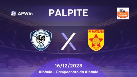 Palpite Tirana x Erzeni Shijak: 22/09/2023 - Campeonato da Albânia