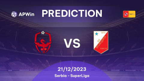 Vozdovac vs Radnicki 5/11/2023 18:30 Football Events & Result