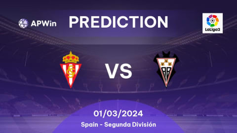 Prediction Sporting Gijón vs Albacete Balompié: 01/03/2024 - Spain -  Segunda División