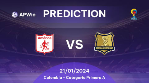 Prediction América de Cali vs Rionegro Águilas: 30/11/2022 - Colombia -  Categoria Primera A | APWin