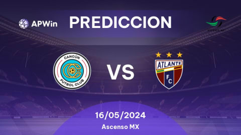 Pronóstico Cancún vs Atlante | APWin