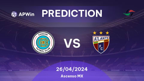 Prediction Cancún vs Atlante: 08/02/2023 - Mexico - Ascenso MX | APWin