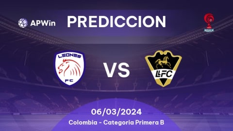 Pronóstico Leones vs Llaneros | APWin