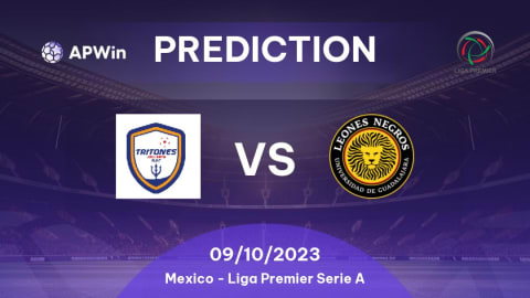 Prediction Tritons Vallarta vs Leones Negros UdeG Premier: 25/02/2023 -  Mexico - Liga Premier Serie A | APWin