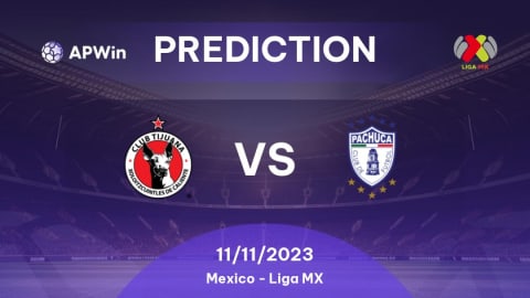 Prediction Tijuana vs Pachuca: 27/02/2023 - Mexico - Liga MX | APWin