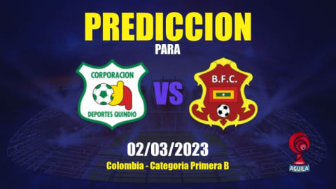 Pronóstico Deportes Quindío vs Barranquilla | APWin