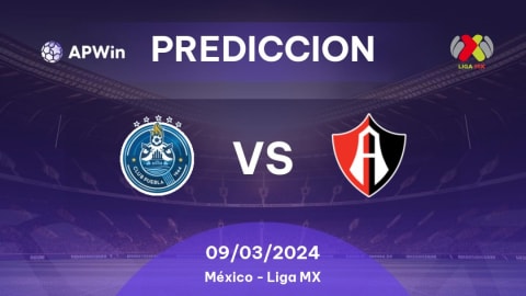 Pronóstico Puebla vs Atlas | APWin