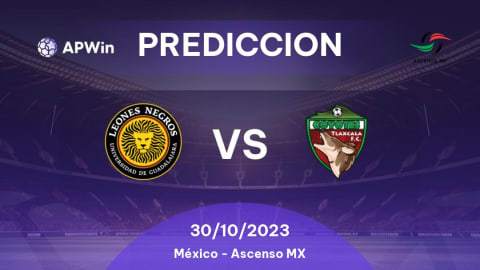 Pronóstico Leones Negros de la Universidad de Guadalajara vs Tlaxcala |  APWin