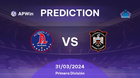 Prediction Alianza vs Águila: 05/04/2023 - El Salvador - Primera División |  APWin