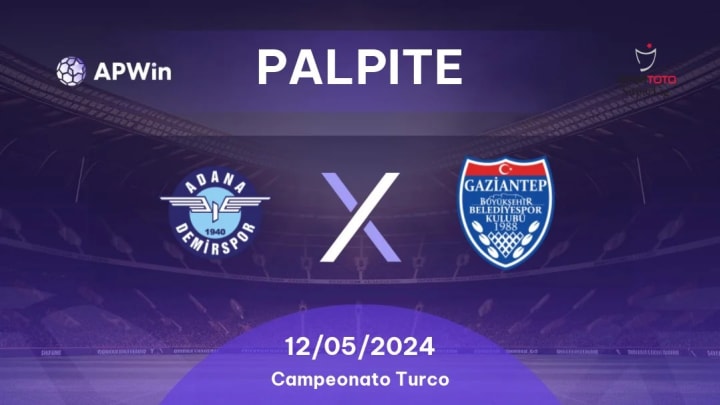 Palpite Adana Demirspor x Gaziantep