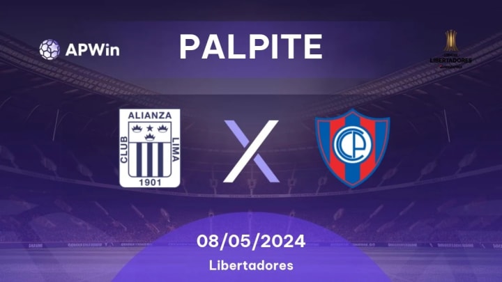 Palpite Alianza Lima x Cerro Porteño