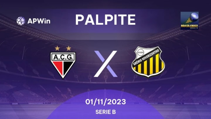 Palpite Atlético GO x Novorizontino: 01/11/2023 - Brasileirão Série B