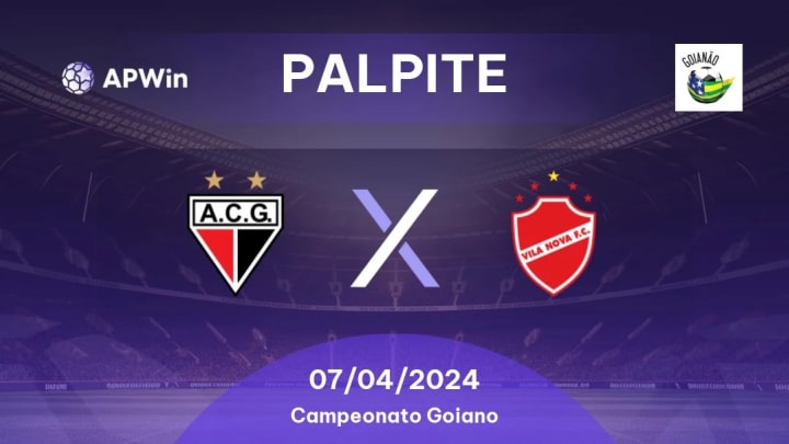 Palpite: Atlético-GO x Vila Nova - Série B - 01/07/2023
