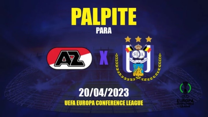 Palpite AZ x Anderlecht: 20/04/2023 - Liga de Conferência