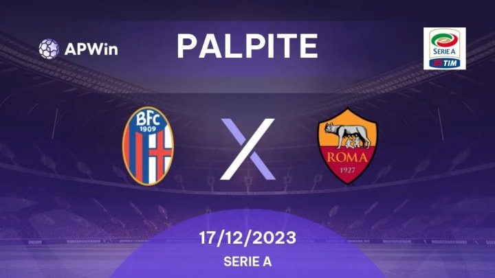 Palpite Bologna x Roma: 17/12/2023 - Campeonato Italiano