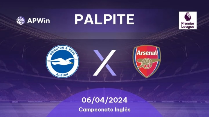 Arsenal x Brighton: onde assistir ao jogo do Campeonato Inglês