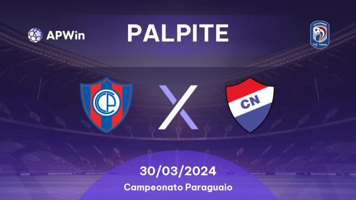 Palpite Cerro Porteño x Nacional: 10/09/2023 - Campeonato