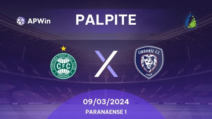 Palpite Coritiba x Cianorte