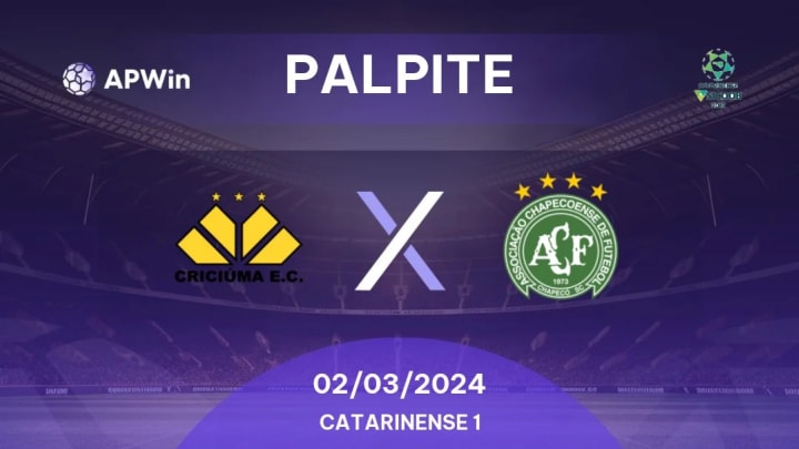 Palpite: Criciúma x Chapecoense – Campeonato Brasileiro Série B