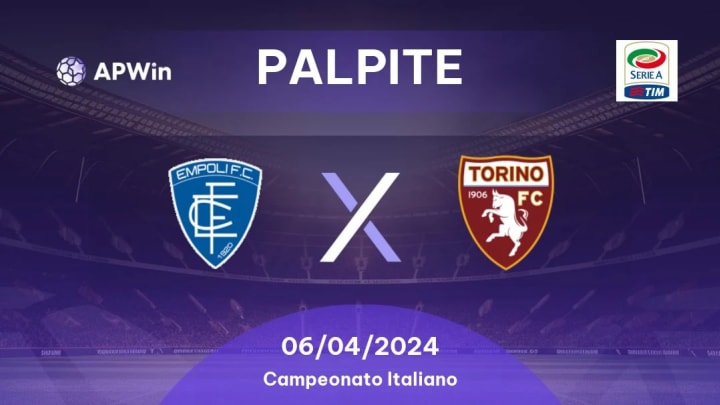 Palpite: Torino x Empoli – Campeonato Italiano (Série A) – 16/12/2023