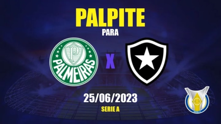 Pré-jogo Botafogo x Palmeiras - Campeonato Brasileiro 2023