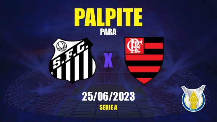 Santos 2 x 3 Flamengo - 25/06/2023 - Brasileirão 