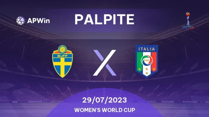 Palpite Suécia X Itália 29072023 Copa Do Mundo Feminina Apwin 5167