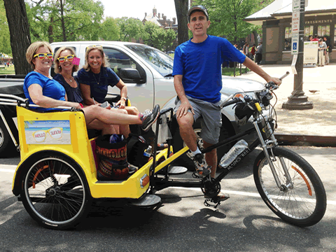 Pedicab Tours Are Fun