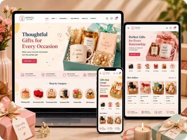 Perfume & Fragrance Website Design