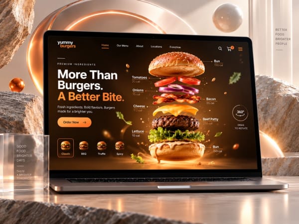 3D Exclusive Website Design