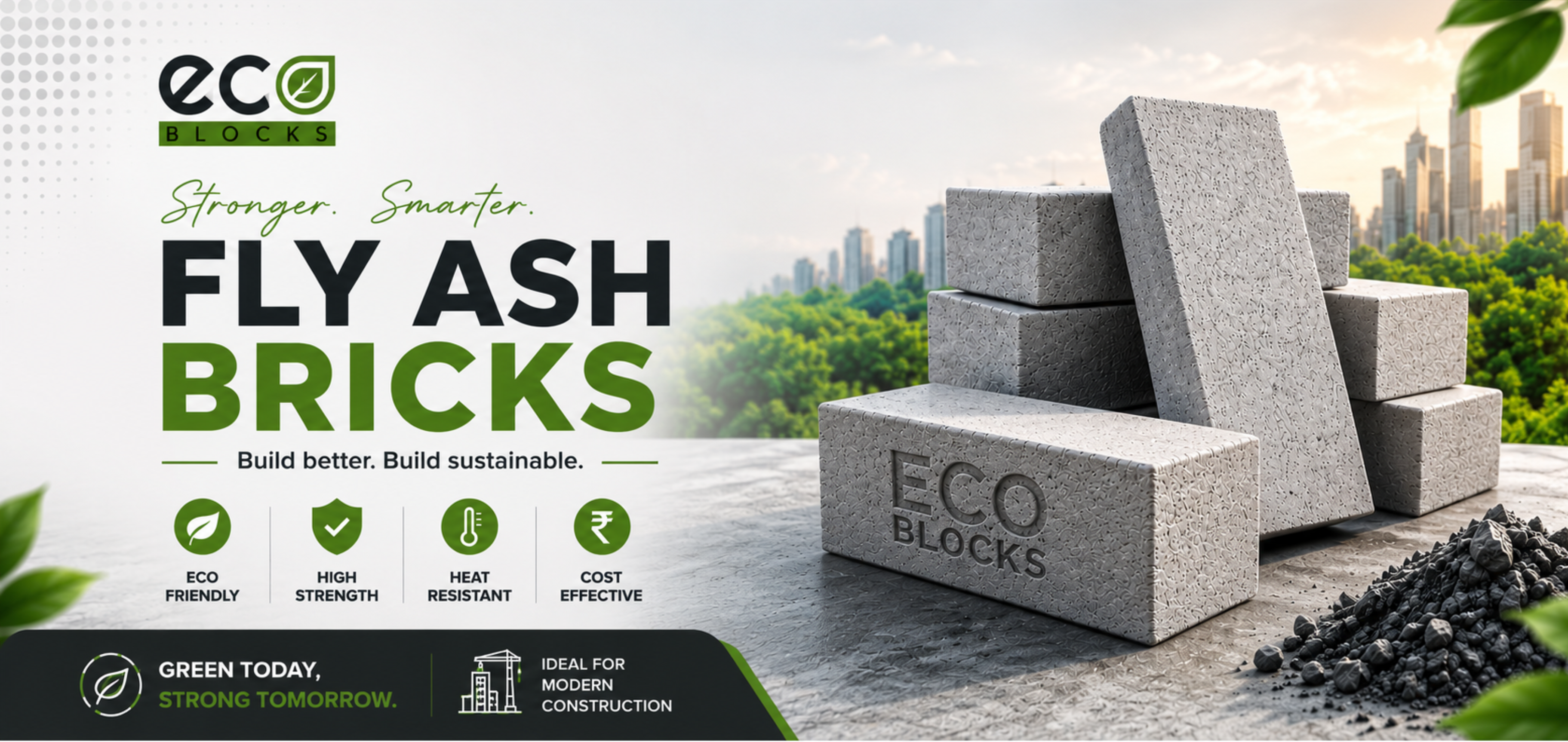 Eco Blocks professional product banner