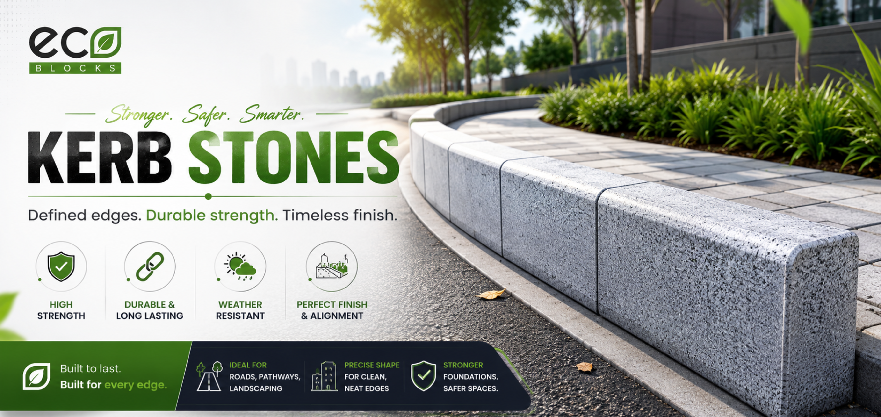 Eco Blocks construction product banner
