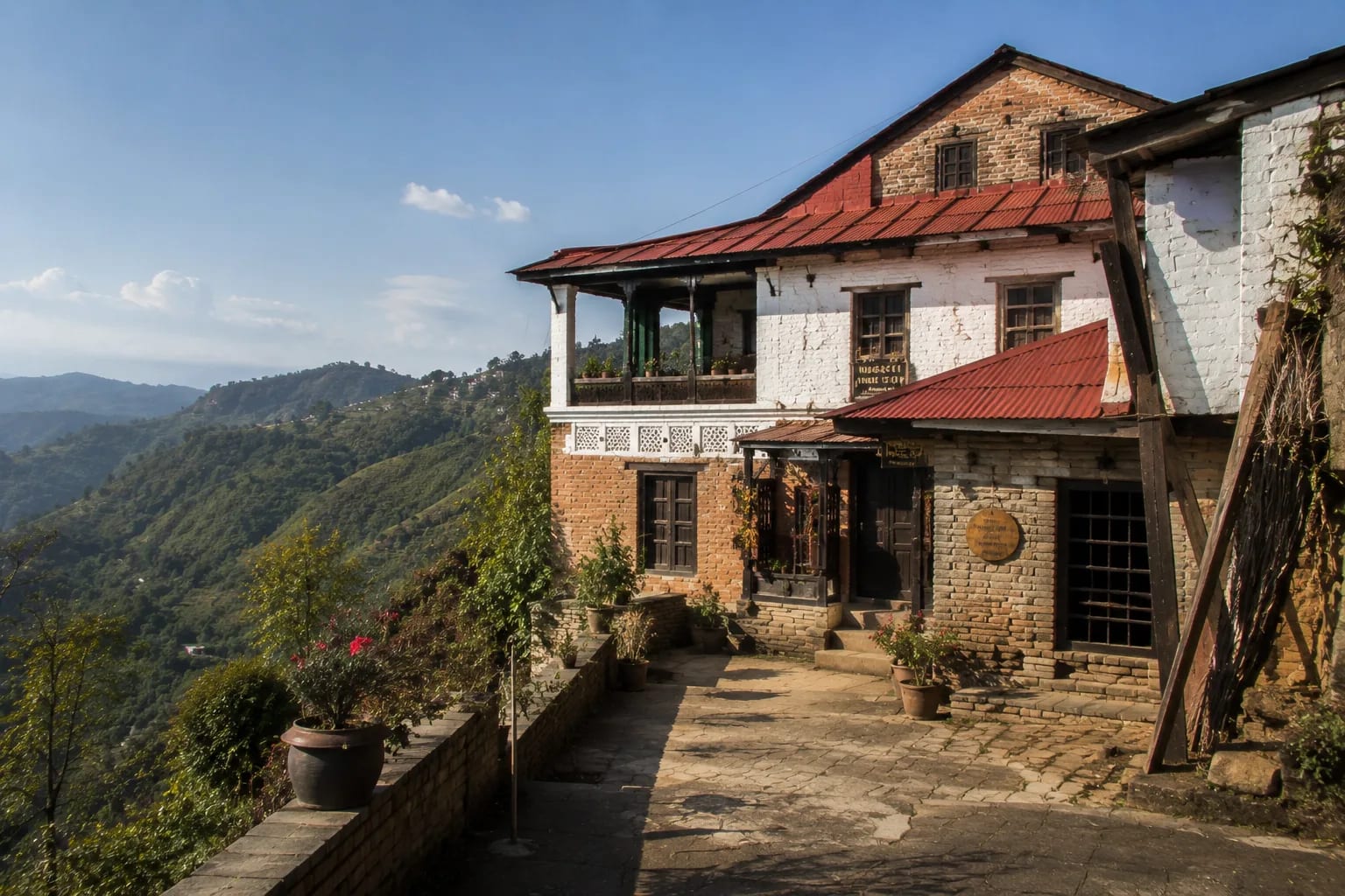 Annapurna South Morning House 1