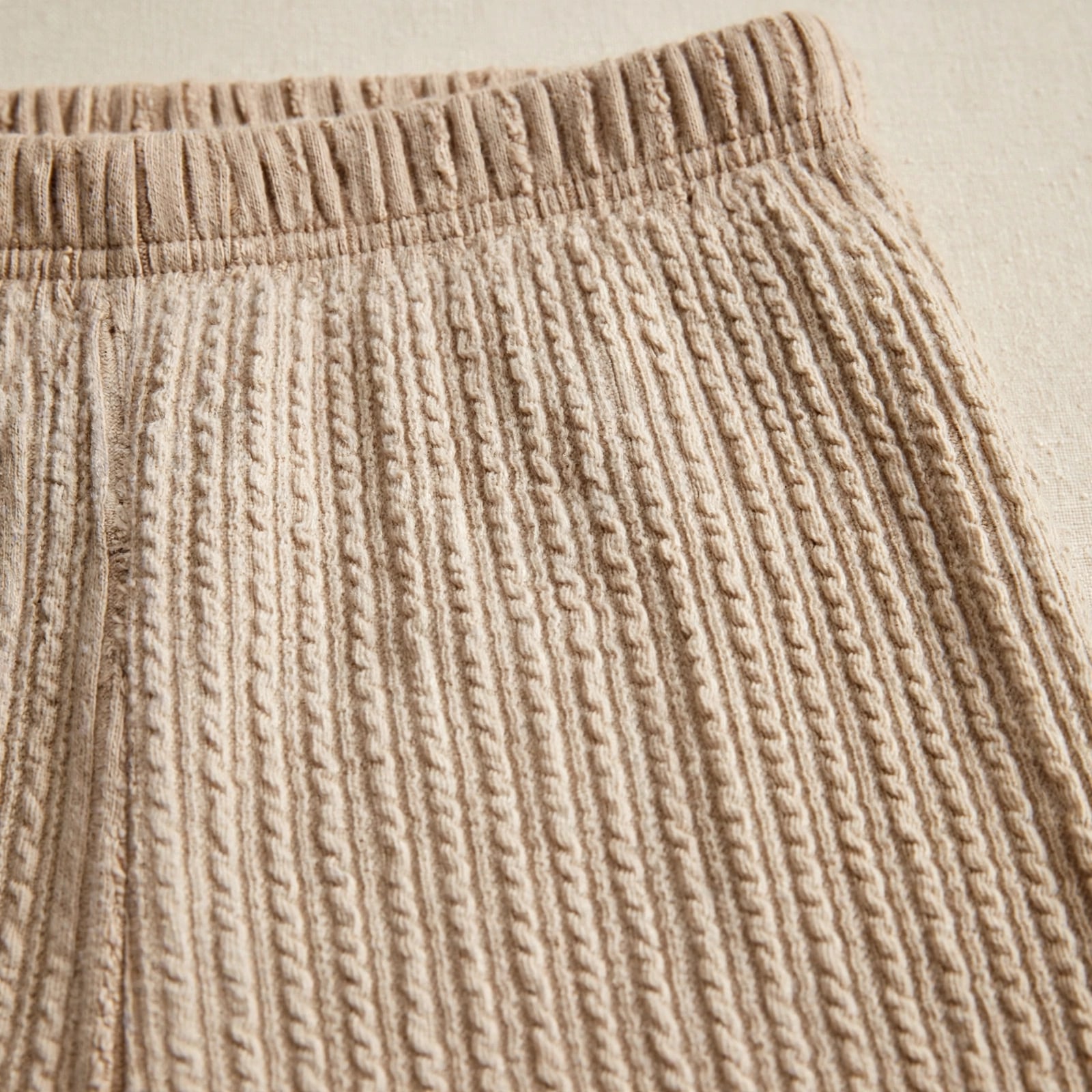 Beige Baggy Plazzo — view 6