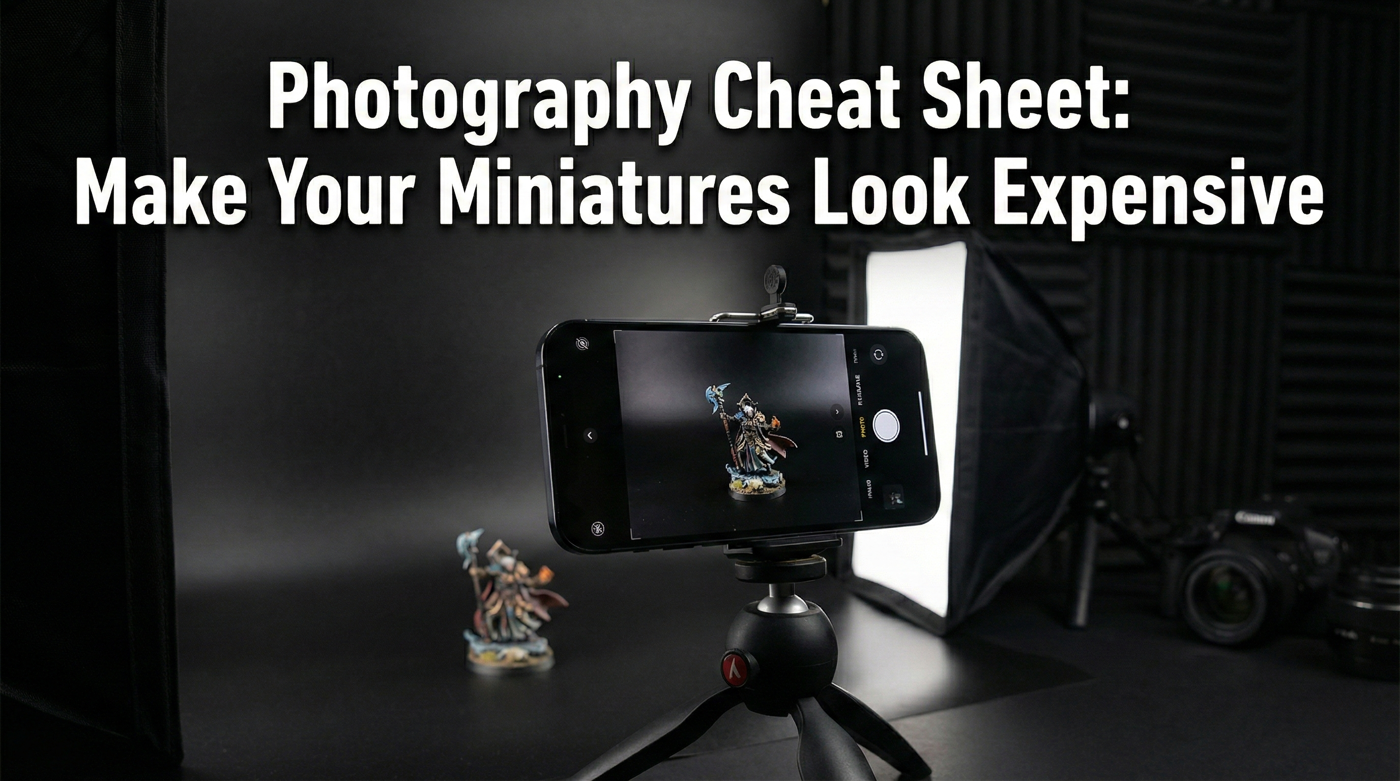 Miniature on a clean background with soft diffused light