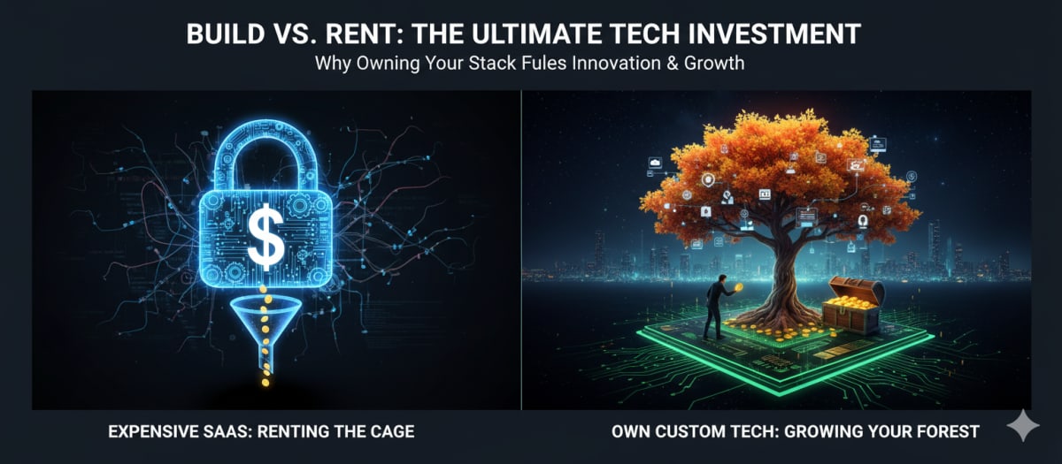 Owning Custom Tech vs. Paying for SaaS