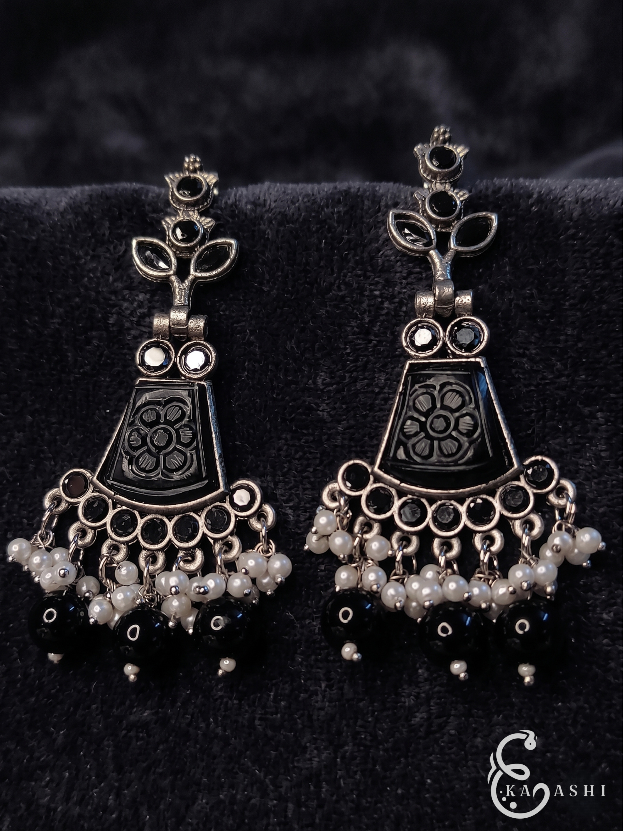 Monochrome Charm Earrings