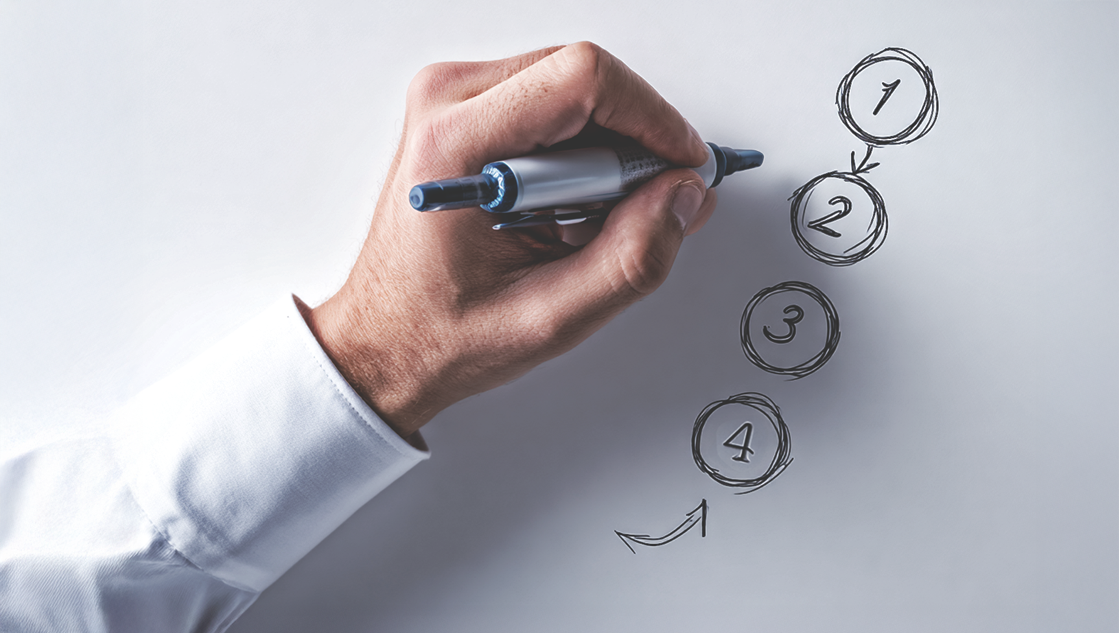 How the Process Works — mobile illustration