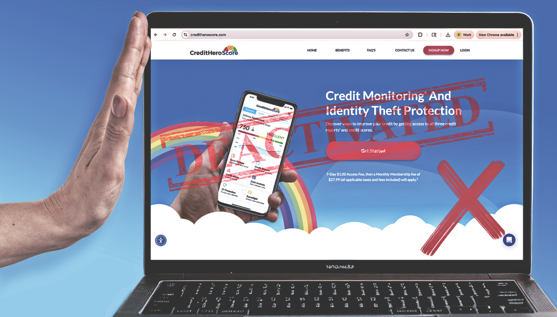 Deactivate report access or monitoring