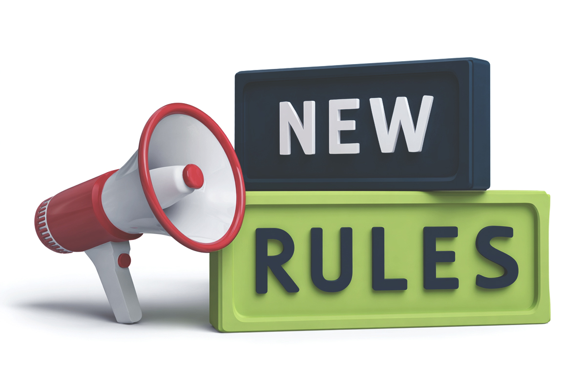 When do the new rules apply?