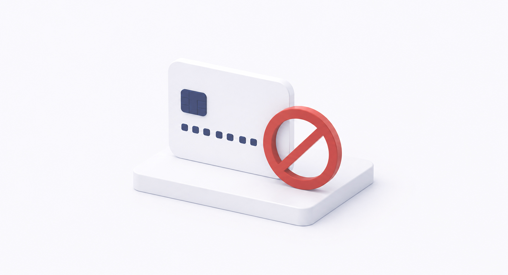 Stop applying for new credit