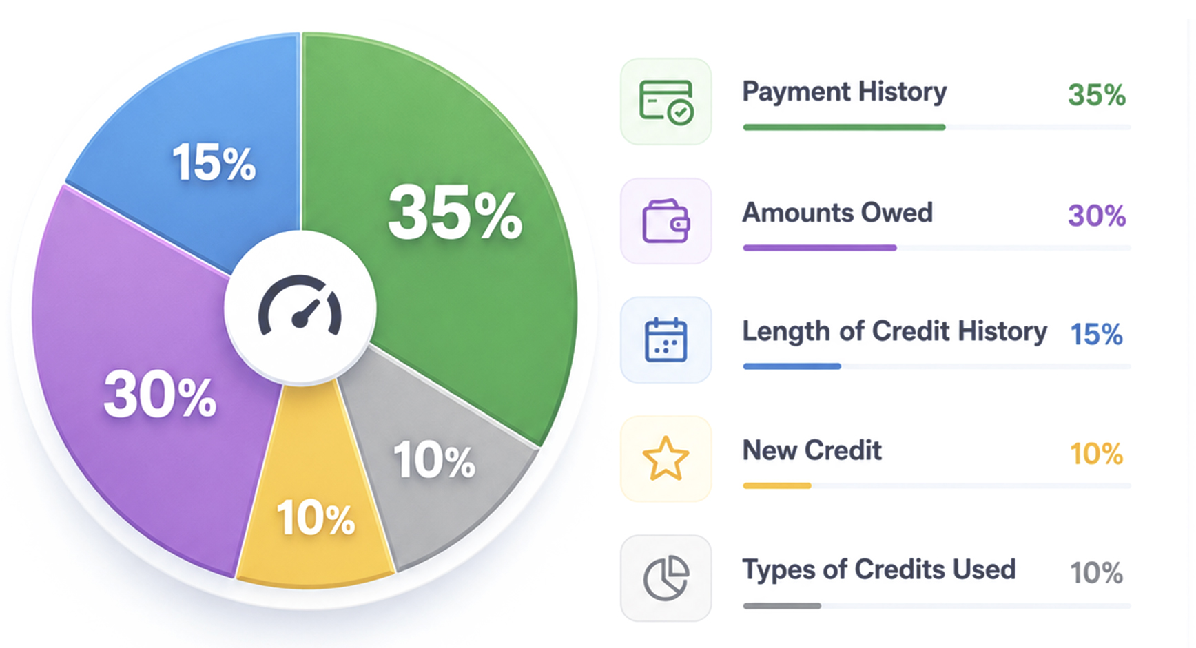 How Credit Scores Are Calculated
