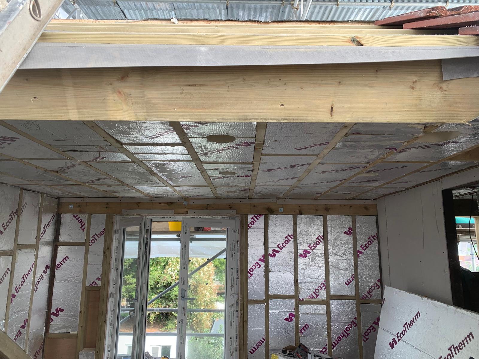 Heritage roofing repair with slate